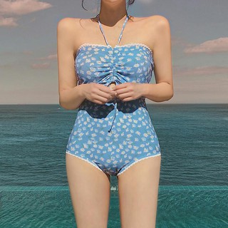 Swimsuit female hot spring one-piece slimming belly sexy Korean ladies swimsuit