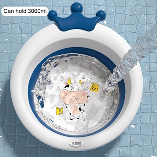 Newborn Baby Washbasin Foldable Portable Washbasin Children Wash Butt Household Baby Small Basin (3)