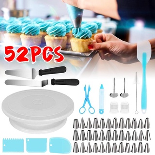 52 pieces baking tools supplies kit/cake decorating set