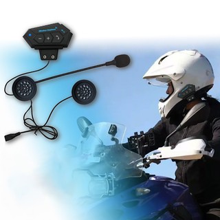 Interphone Bluetooth Motorbike Motorcycle Helmet Intercom Headset Speaker Mic