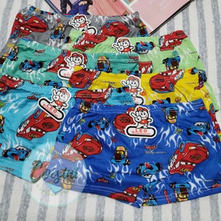 boxer shorts♧❉COD 12 pcs kids Boxer Cars Design Underwear for 3-4yrs old