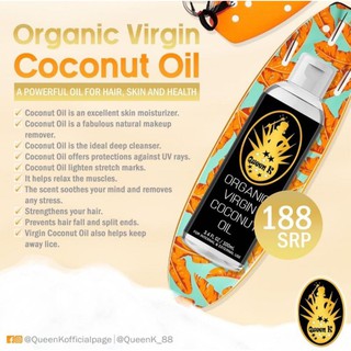 Queen K Organic Virgin Coconut Oil