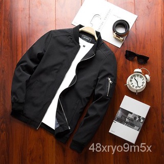 DIMUSI Spring New Men's Bomber Zipper Jacket Male Casual Streetwear Hip Hop Slim Fit Pilot Coat Men1