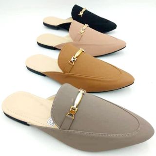 [BEST SELLER] HIGH-QUALITY SUEDE SLIP-ON/MULES