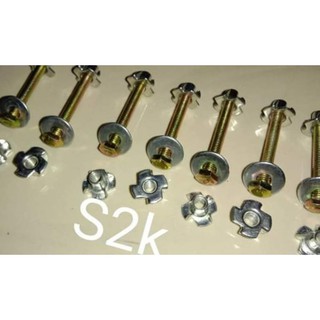 motorcycle covermotorcycle stickermotor cover▦☽T-NUT BOLT TYPE/6mm x 2inches-2pcs