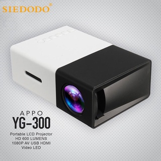 [Ready Stock]✈Siedodo Projector YG300 Home Projector 1080P HD Home Theater Cinema Pocket Led Home Pr