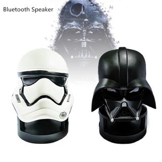 Mini Black Warrior Bluetooth Wireless Speaker Star Wars Black Warrior White Soldier Stereo Speakers