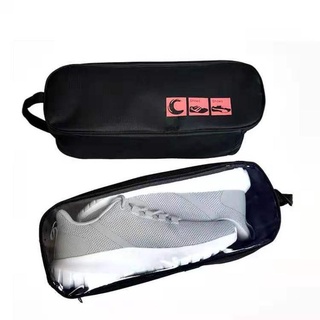 Transparent storage bag for home travel shoes (1)