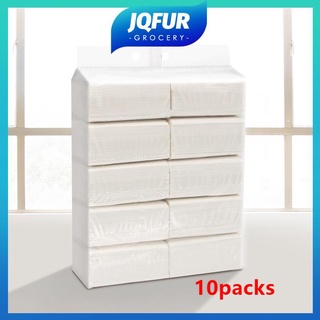 【Pack of 10】Facial tissue paper towel 3 layers napkin tissue paper toilet paper