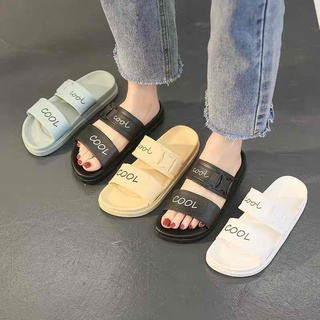㍿❦☍cool slippers fashion sandals two strap rubber sandals for women