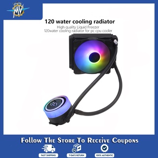 EVESKY 120/240 all-in-one water cooler cpu radiator set RGB Cooler fan case fan Cpu heatsink radiato
