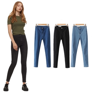 Lisasays jeans Thin Summer high waist denim maong jeans skinny pants stretchy women's jeans COD (3)