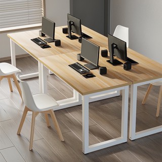 【HT】table Home office desk Computer Desk efficient office Large size 74*60*120cm