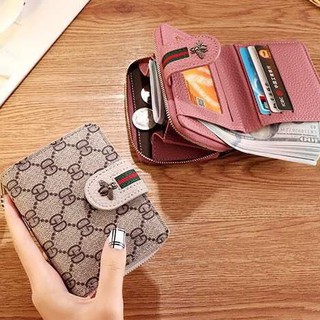 Korean Women's Fashion wallet Card Package Short Wallet Mini Wallet