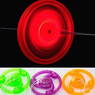 Hand Pull Luminous Flashing Rope Flywheel Toy Led Light Up Toys Novelty For Children‘s Birthday Funny Gift