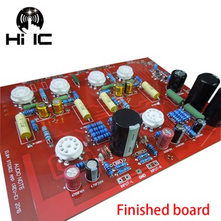 ◑♕☽Latest HiFi Hi End Stereo Push Pull EL84 Vaccum Tube Amplifier PCB DIY Kit Ref Audio Note PP Boar