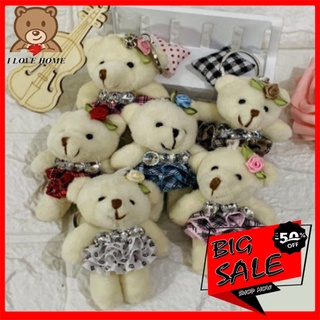 Teddy bear stuffed toys plush souvenir giveaways 3inches