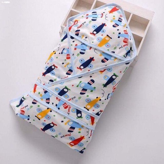 BABY MOMBODY WASH✺๑Baby Corp Newborn Receiving Blanket with Hooded Towel