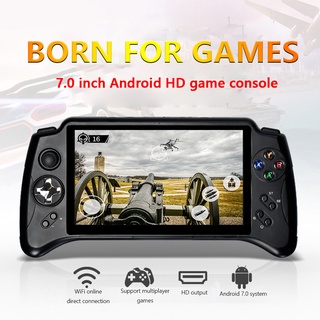 POWKIDDY X17 7 inch IPS Touch Screen Handheld Game Player Android Wifi Wireless Game Console PS1 PS0