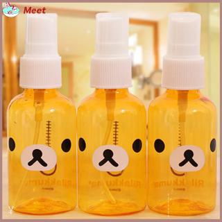 Empty Spray Bottles Cartoon Mini Refillable Container Empty Cosmetic Containers