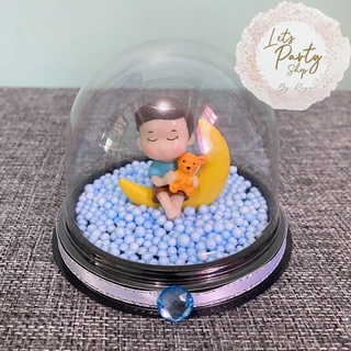 Mini Girl or Boy Figurine Dome Souvenir & Giveaway for Christening|Birthday