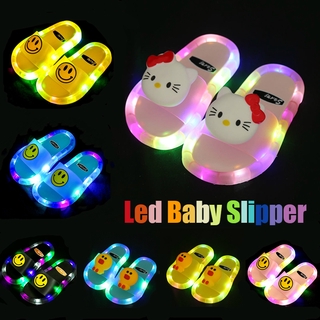 LED Shining Summer Baby Sandals for Kids Boys and Girls 13.5-18.5cm