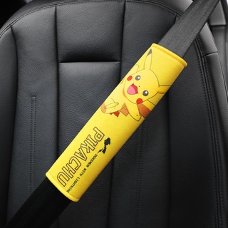 【Hot Sale/In Stock】 Car seat belt shoulder pads｜Tide brand cartoon Pikachu car seat belt shoulder pa (6)