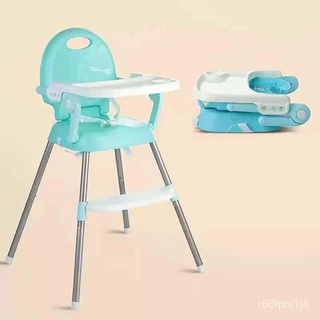 niceBaby high Chair Folding Portable Children's Dining Table Chair Multifunction dZU9