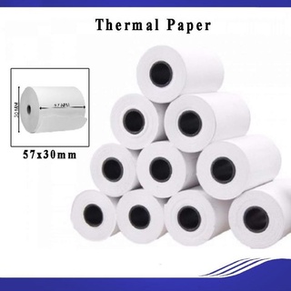 57x30mm Receipt Paper Roll for Mobile POS 58mm Bluetooth Thermal