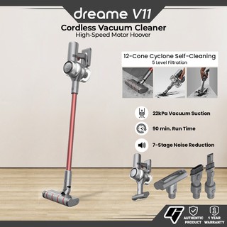 Dreame V11 Cordless Vacuum Cleaner 25000Pa Vacuum Suction Power 90 Min. Runtime with HEPA Filter