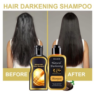 White hair to black hair shampoo mild nourishing hair root anti-dandruff care (3)