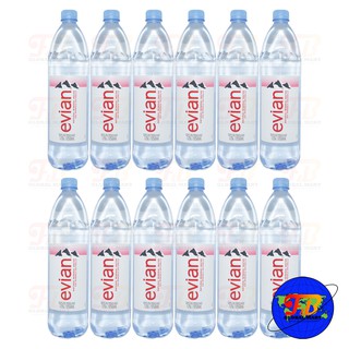 Evian Natural Mineral Water 1.25L x 12 Bottle Per Box