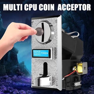 HotMulti Coin Slot Selector Acceptor For Arcade Gaming Machine CPU Process Control2021 Wtdm