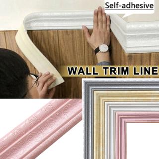 Wall Skirting Border/Wall Sticker For Wall Border/3D Foam/Waterproof/Self-Adhesive/Wall Border Decor