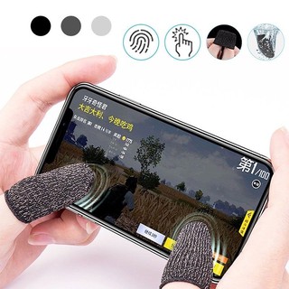2pcs(1 Pair )Game Finger Anti-Sweat Thumb Cover Professional Touch Screen Finger Sleeve for Mobile