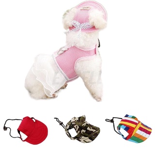 ❒☼⊙Summer Puppy Pet Cat Cute Canvas Print Cap Baseball Hat Small Dog Outdoor Hat