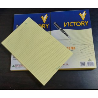 Victory Yellow Ruled Pad