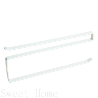 Iron Roll Paper Rack Kitchen Cupboard Hanging Paper Towel Holder Tissue Cling Film Storage Rack SWHM