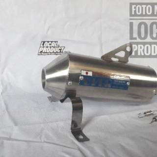 Klx150 Crf150l Japan Silencer Only Exhaust Pipe Over Japan Silencer (2)
