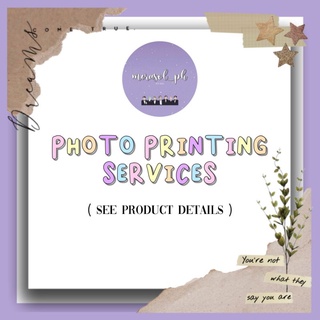 【Ready Stock】﹍┇merasol_ph's photo printing services