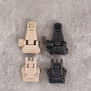 PRO front and rear nylon adjustable mechanical front sight for /AEG M4/20MM rail decoration toy accessories
