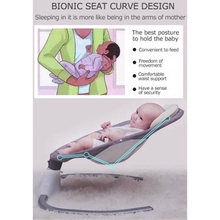 Baby rocking chair Smart bluetooth music electric crib anti-mosquito baby electric rocking chair (8)