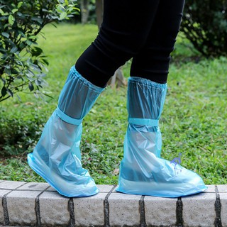 rain shoe♧GY 1 Pair Rain Shoes Boots Cover Waterproof Anti-Slip Durable for Women Men Outdoor @SG