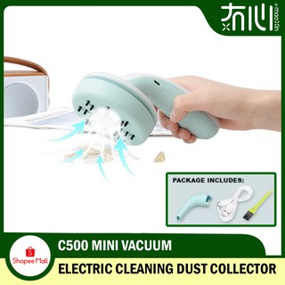 C500 Mini Vacuum Cleaner Electric Cleaning Dust Collector Auto Portable Desktop Mini Vacuum Cleaner