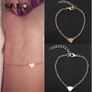 New sleek minimalist sexy heart-shaped love heart bracelet
