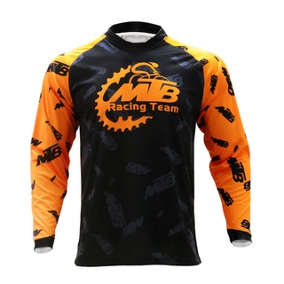 WULITOTO MTB moisture wicking mountain bike team Shirt race longT-shirt For Men