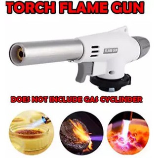 flame gun Blowtorch Cooking Soldering Butane Gas Torch Flame Gun Blow Jet Burner Lighter Heating