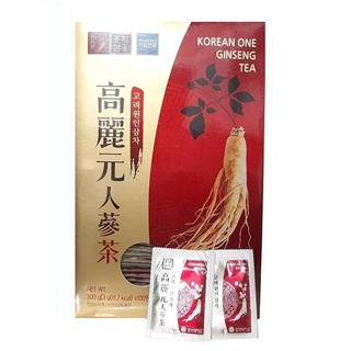 Cordial & Syrups✳♦Korean One Ginseng Tea 3g per sachet