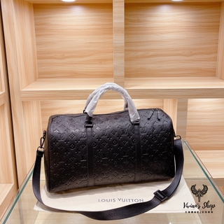 Louis Vuitton Travel Shoulder Bag Handbag Women Classic Lv Print Unisex