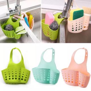 Sink Sponge Holder Home Kitchen Hanging Drain Bag Basket Bath Storage Gadget Tools Sink Holder